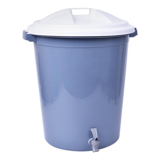 CAIXOTE LIXO C/TORNEIRA 50L 0302 CX6 CAIXOTE LIXO C/TORNEIRA 50L 0302 CX6