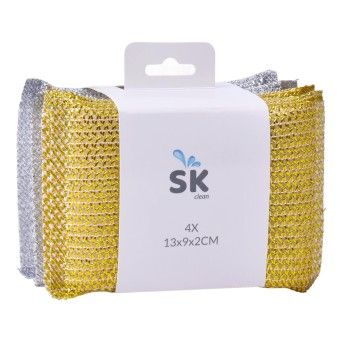 ESFREGAO PRATA/OURO SK 119-904 CX48