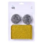 ESFREG.AÇO+OURO/PRATA 4X15G SK119-906 CX48 ESFREG.AÇO+OURO/PRATA 4X15G SK119-906 CX48