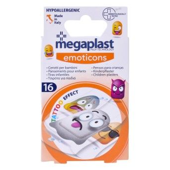 MEGAPLAST PENSO CRIAN�A EMOJIS 16UNI 112479