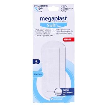 MEGAPLAST PENSO/GAZE 10X25 3UNI 120399