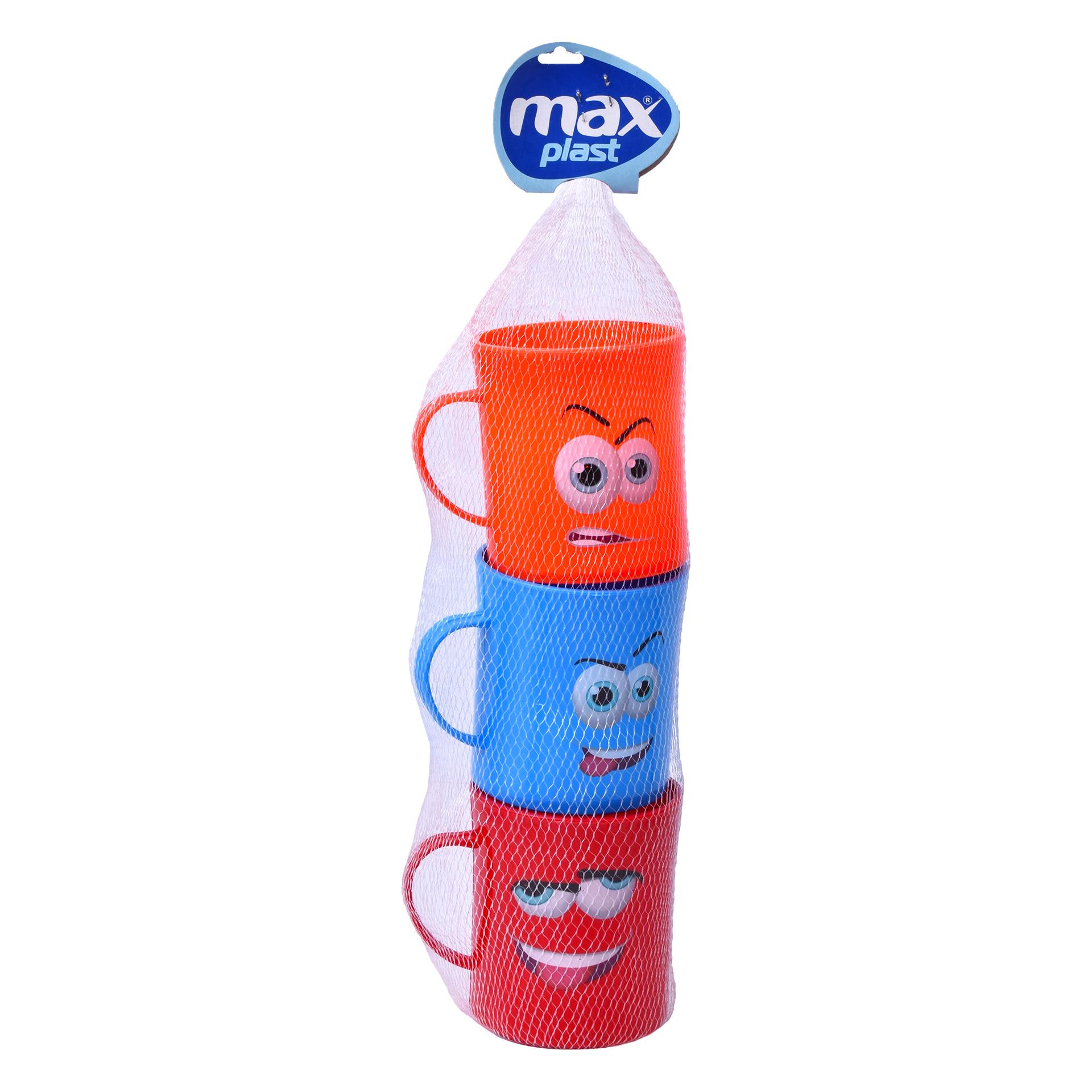 CONJ 3 CANECAS PLASTICO 1673 CX24 CONJ 3 CANECAS PLASTICO 1673 CX24