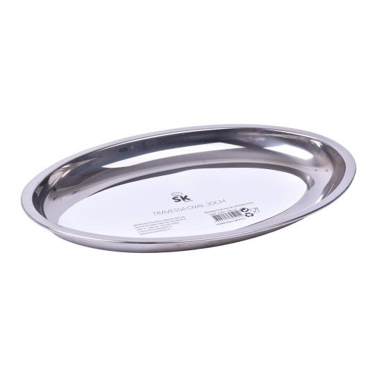 BANDEJA OVAL INOX 30 2497-325-01 CX48 BANDEJA OVAL INOX 30 2497-325-01 CX48