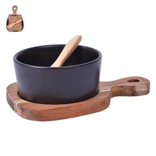 TABUA BAMBU C/TAÇA+COLH SK954-09 CX24 TABUA BAMBU C/TAÇA+COLH SK954-09 CX24