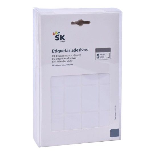 ETIQ ADESIVAS 5PAG 25X40 2681-790 CX288
