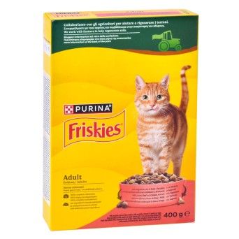 FRISKIES CROQUETES VACA/FR. 400G CX20