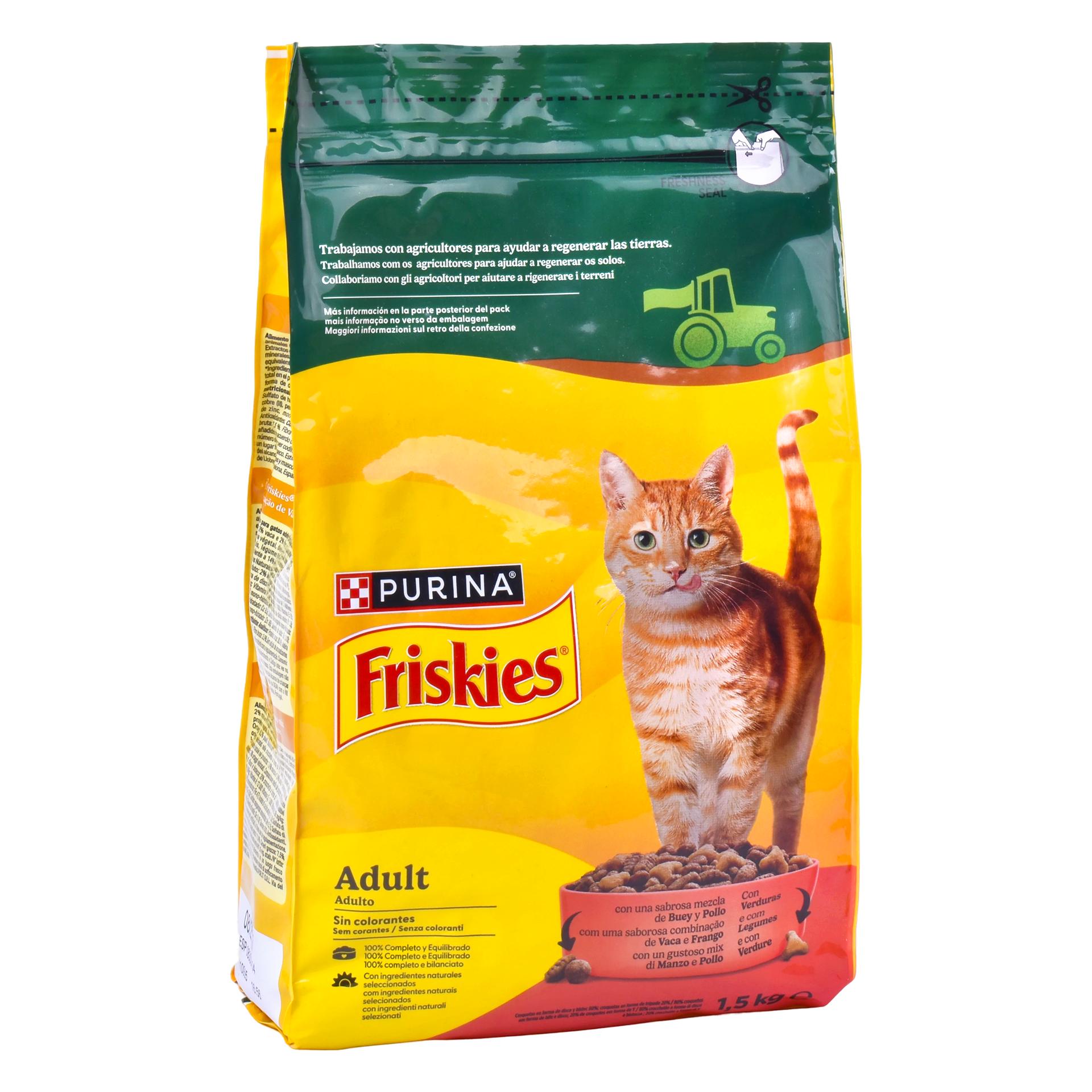 FRISKIES SECO VACA/VERD1.5KG FRISKIES SECO VACA/VERD1.5KG
