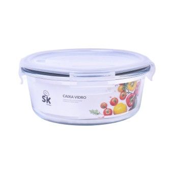 CAIXA VIDRO REDONDO 650ML SK 163-04