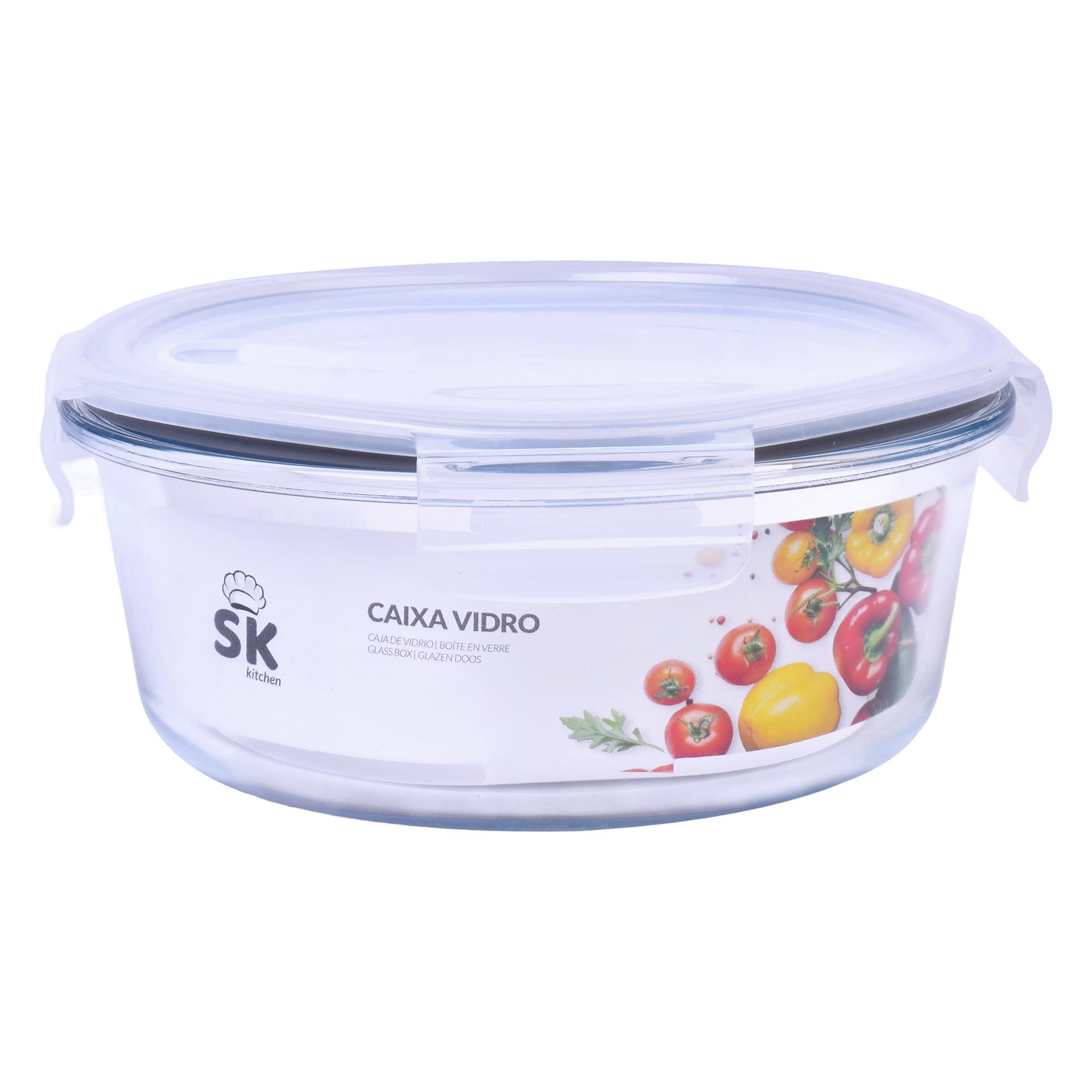 CAIXA VIDRO RED 930ML SK 163-05 CAIXA VIDRO RED 930ML SK 163-05