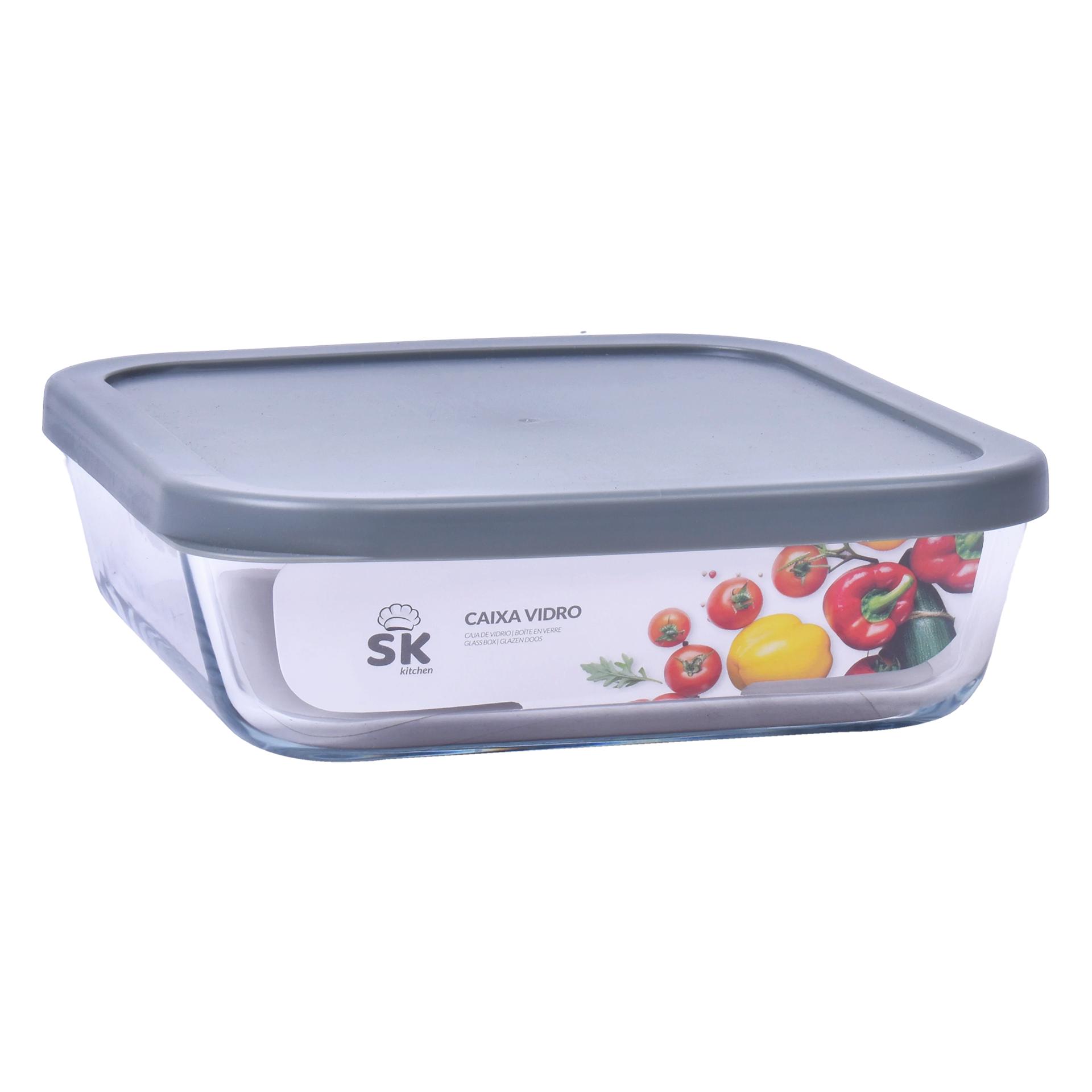 CAIXA VIDRO QUAD 1075ML SK 163-09 CAIXA VIDRO QUAD 1075ML SK 163-09