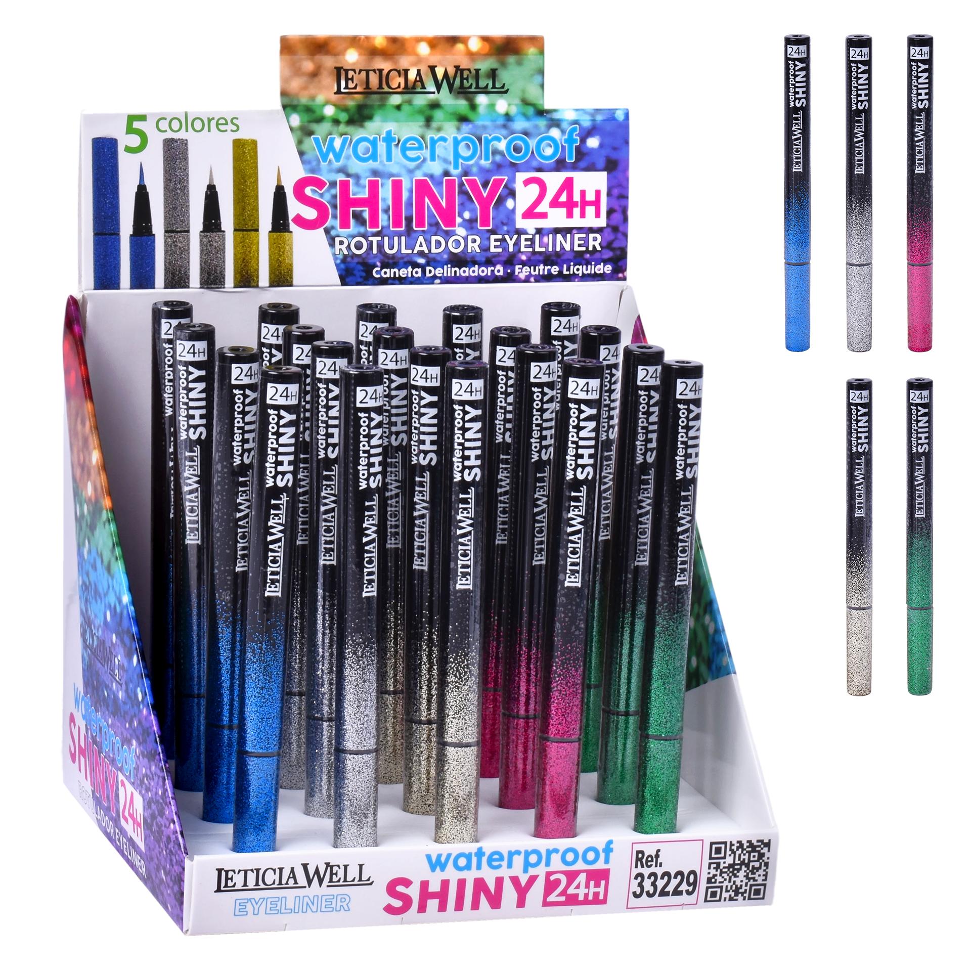 EYELINER SHINY GLITTER REF 33229 20UN EYELINER SHINY GLITTER REF 33229 20UN