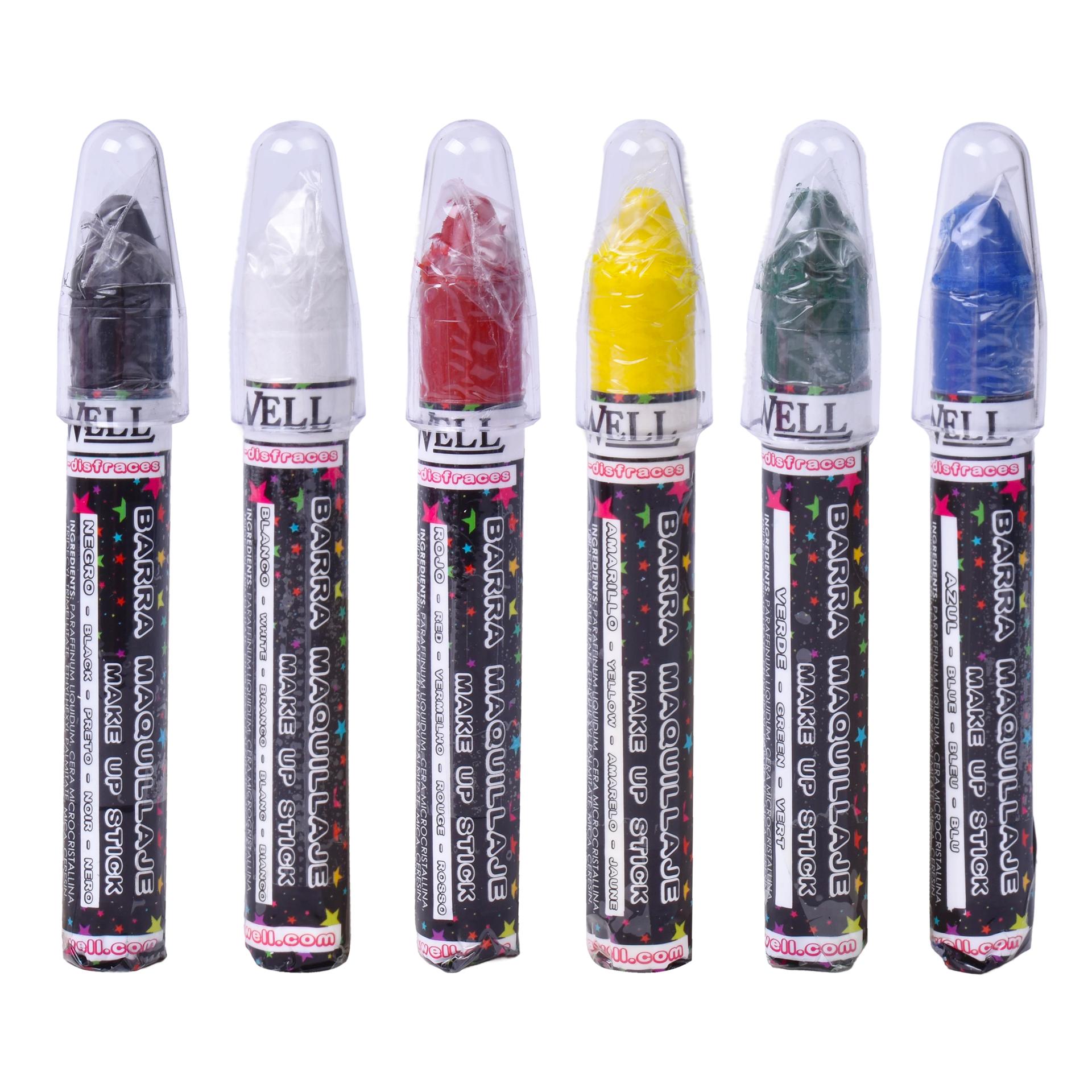 MAKE UP CARNAVAL 6 CORES 24UN REF44500 MAKE UP CARNAVAL 6 CORES 24UN REF44500