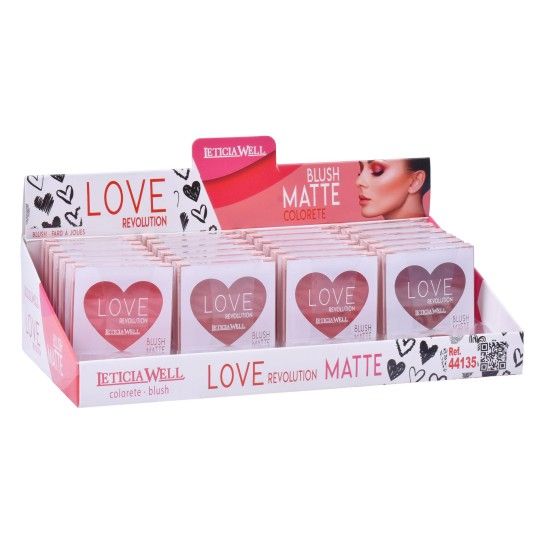BLUSH MATTE CORA�AO 44135 24UNID.