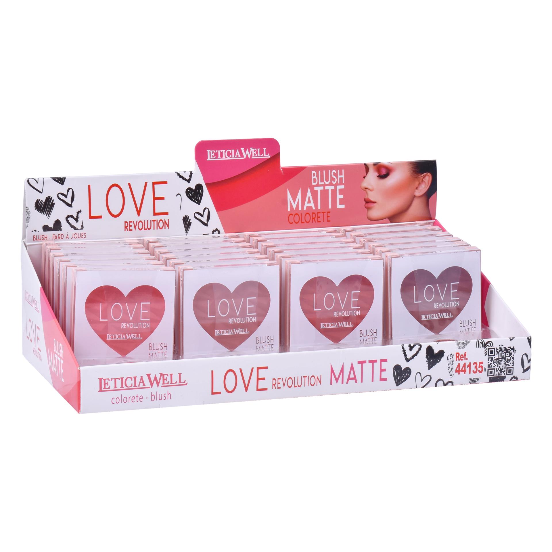 BLUSH MATTE CORA�AO 44135 24UNID.