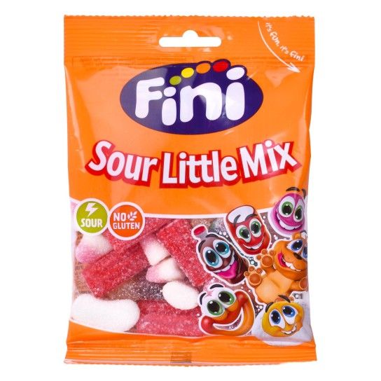 FINI GOMAS SOUR LITTLE MIX 80G CX12 FINI GOMAS SOUR LITTLE MIX 80G CX12