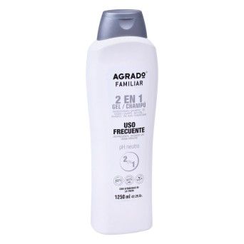 GEL BANHO/CHAMPO AGRADO 1250ML 2 EM 1