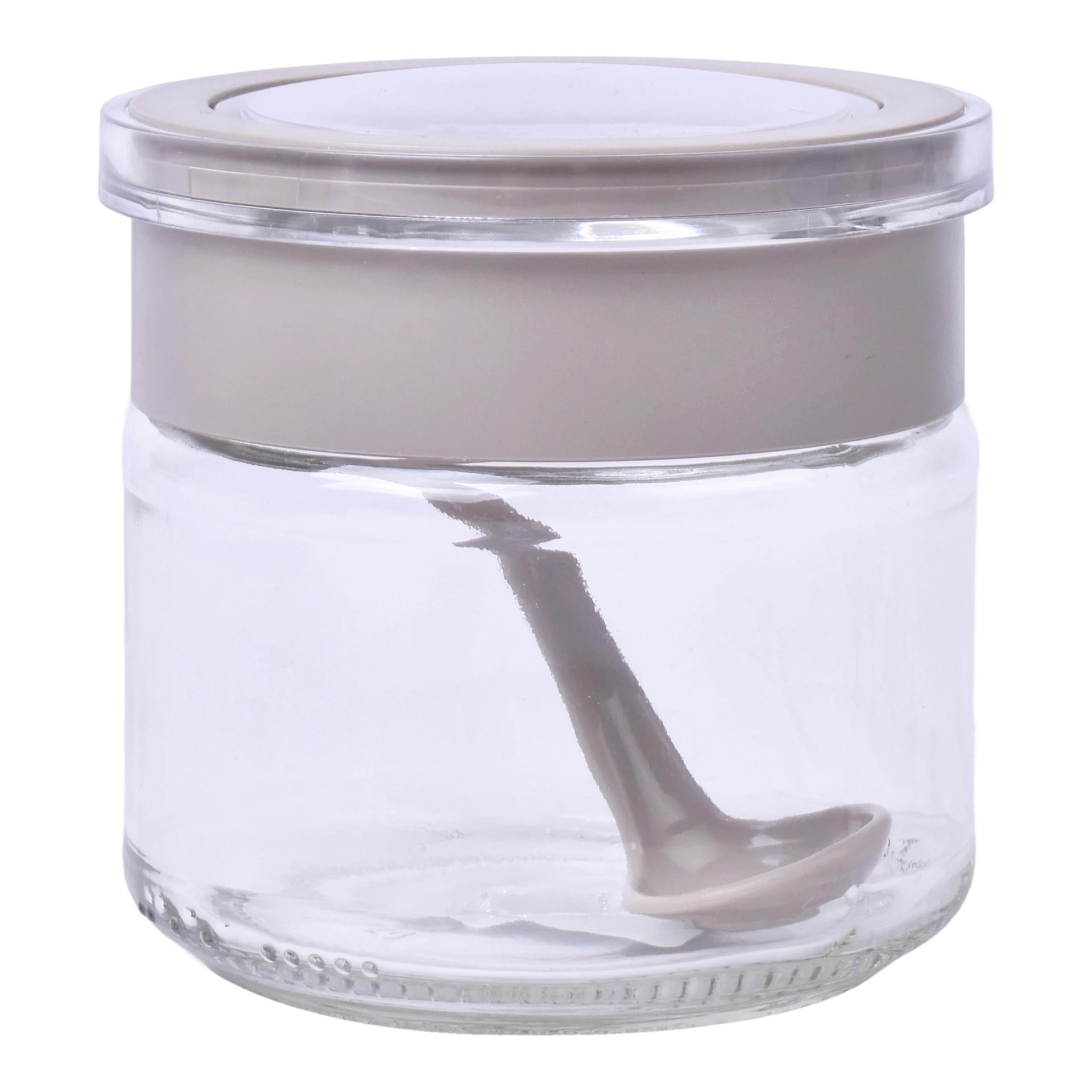 FRASCO VIDRO C/COLHER 300ML KC-317 CX36 FRASCO VIDRO C/COLHER 300ML KC-317 CX36