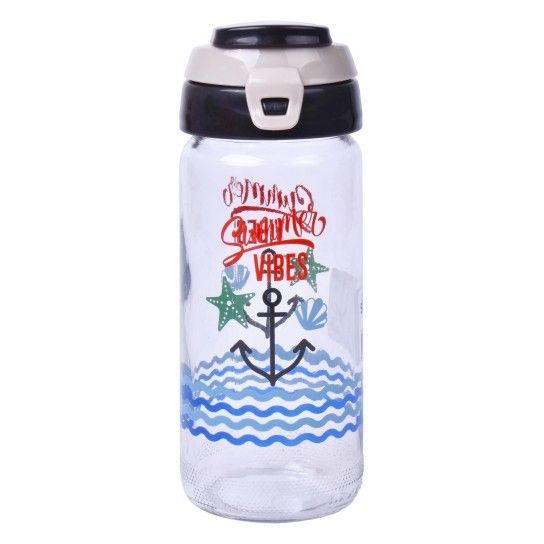 GARRAFA VIDRO 500ML KC-382 CX20 GARRAFA VIDRO 500ML KC-382 CX20