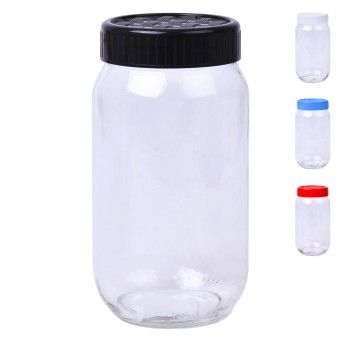 FRASCO VIDRO 1000ML KC-166 CX24