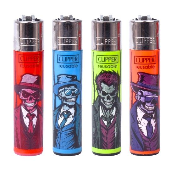 ISQUEIRO CLIPPER 48UN REUT. ZOMBIE GANGSTERS ISQUEIRO CLIPPER 48UN REUT. ZOMBIE GANGSTERS