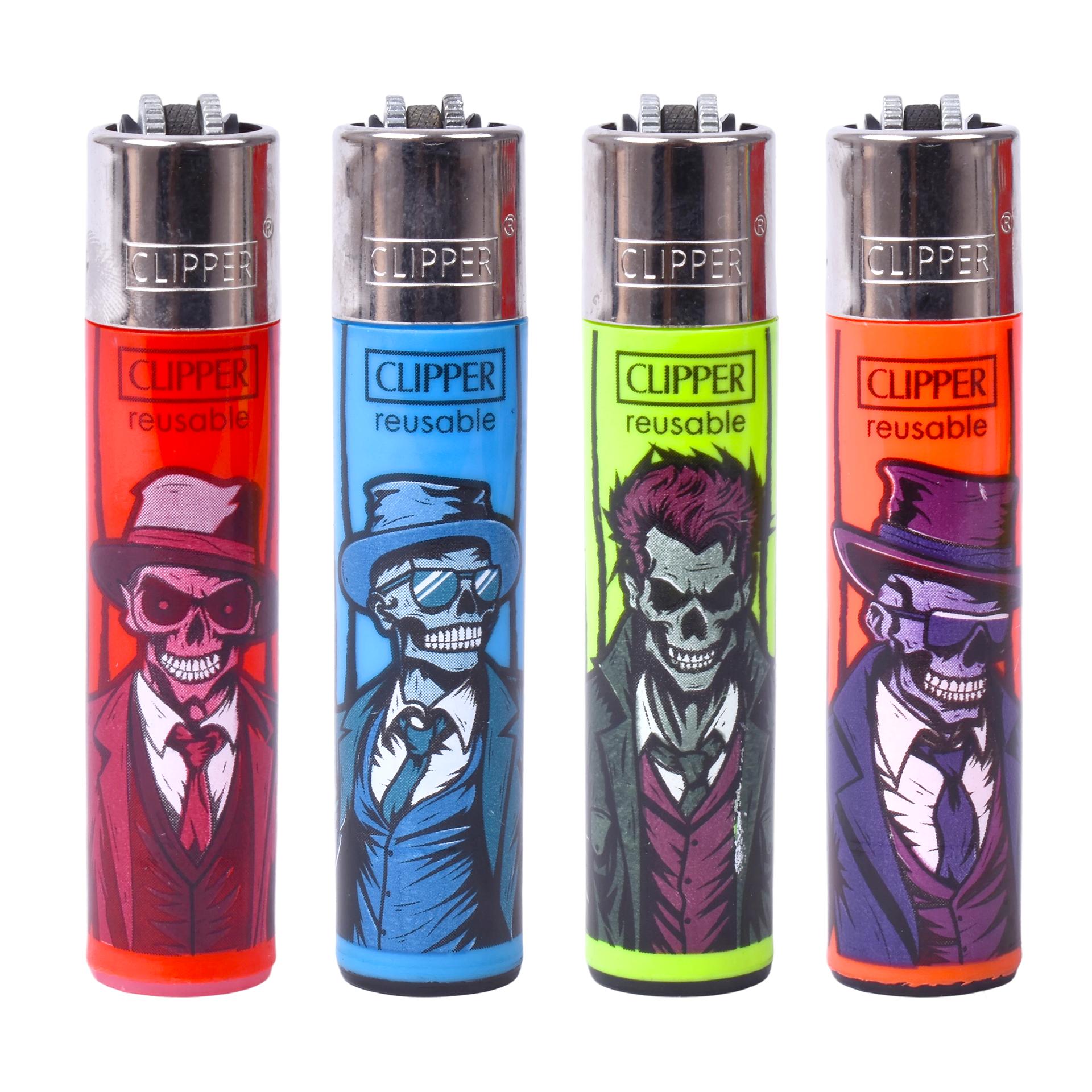 ISQUEIRO CLIPPER 48UN REUT. ZOMBIE GANGSTERS ISQUEIRO CLIPPER 48UN REUT. ZOMBIE GANGSTERS