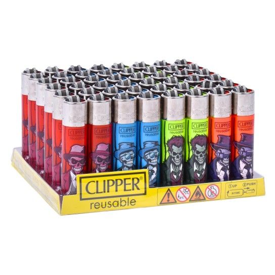ISQUEIRO CLIPPER 48UN REUT. ZOMBIE GANGSTERS ISQUEIRO CLIPPER 48UN REUT. ZOMBIE GANGSTERS