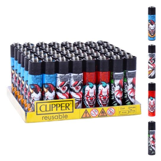 ISQUEIRO CLIPPER 48UN REUT. LOVELY CLOWNS ISQUEIRO CLIPPER 48UN REUT. LOVELY CLOWNS