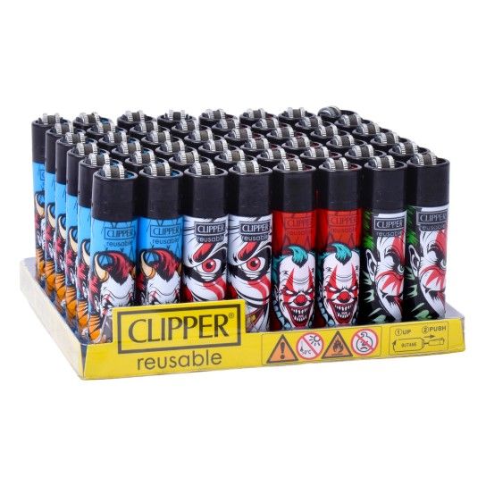 ISQUEIRO CLIPPER 48UN REUT. LOVELY CLOWNS ISQUEIRO CLIPPER 48UN REUT. LOVELY CLOWNS
