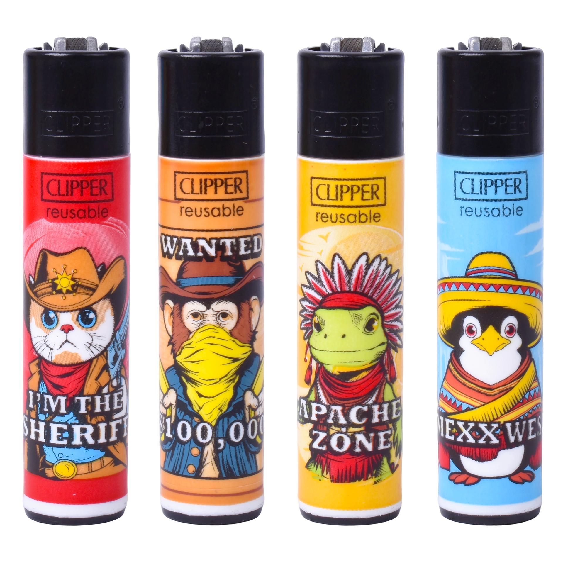 ISQUEIRO CLIPPER 48UN REUT. HOLLYWOOD ANIMALS 1 ISQUEIRO CLIPPER 48UN REUT. HOLLYWOOD ANIMALS 1