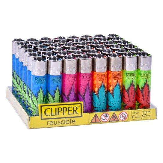 ISQUEIRO CLIPPER 48UN REUT. COLORED LEAVES 1 ISQUEIRO CLIPPER 48UN REUT. COLORED LEAVES 1