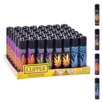 ISQUEIRO CLIPPER 48UN  REUT. PSYCHO WEED