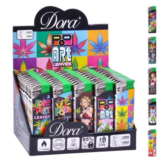 ISQUEIROS DORA 50UN 10-18-PAL ISQUEIROS DORA 50UN 10-18-PAL