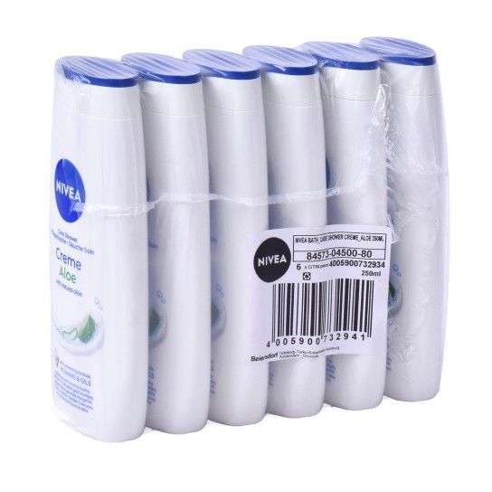 NIVEA GEL BANHO ALOE VERA 250ML CX24 NIVEA GEL BANHO ALOE VERA 250ML CX24