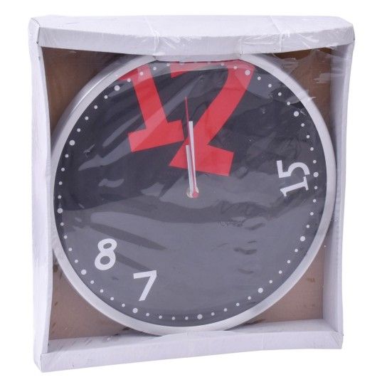 RELOGIO PAREDE ALUM. 33CM 1445-101 Q6) 5% RELOGIO PAREDE ALUM. 33CM 1445-101 Q6) 5%