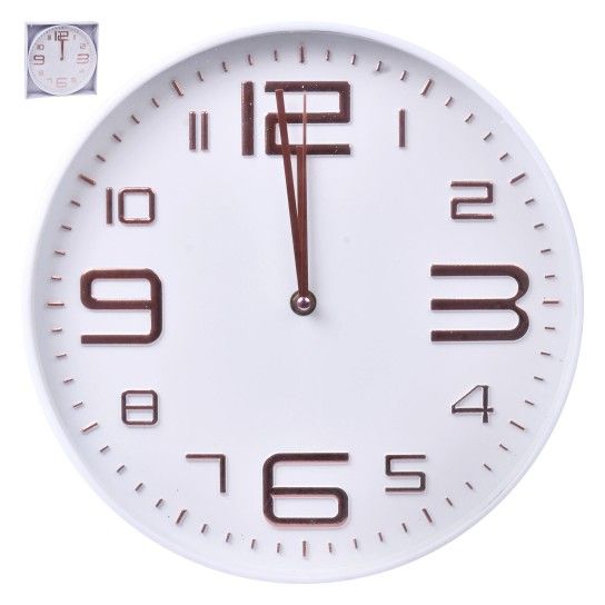 RELOGIO PAREDE 30X4CM 2443-014-30 RELOGIO PAREDE 30X4CM 2443-014-30