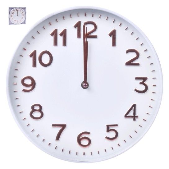 RELOGIO PAREDE 30X4CM 2443-012-30
