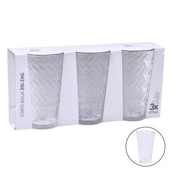 COPO AGUA ZIGZAG 475ML 424-95 CX8