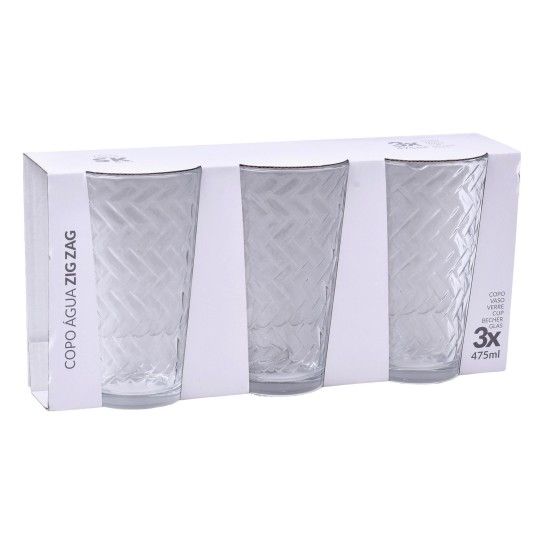 COPO AGUA ZIGZAG 475ML 424-95 CX8