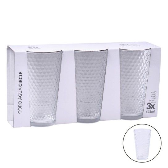 COPO AGUA CIRCLE 475ML 424-94 CX8 COPO AGUA CIRCLE 475ML 424-94 CX8