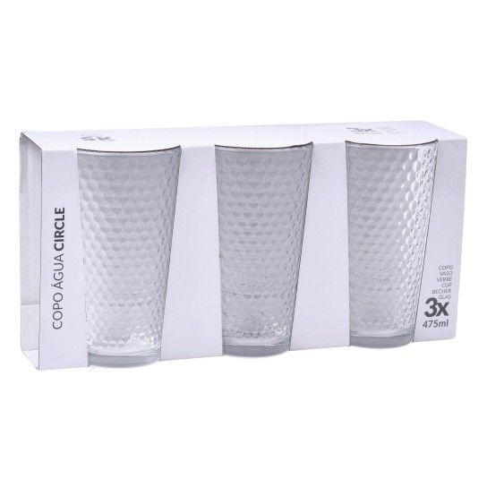 COPO AGUA CIRCLE 475ML 424-94 CX8 COPO AGUA CIRCLE 475ML 424-94 CX8