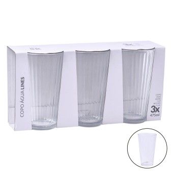 COPO AGUA LINES 475ML 424-96 CX8