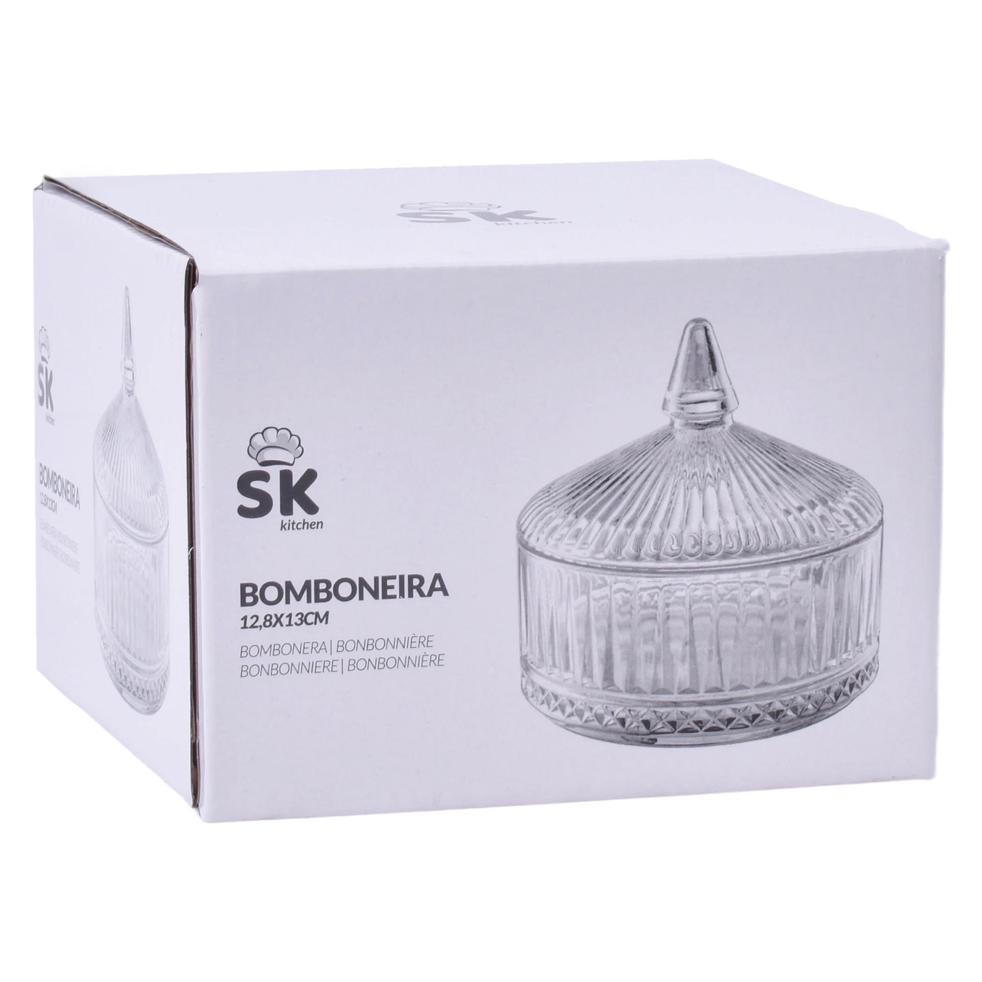 BOMBONEIRA 12,8X13CM SK 424-54 CX12 BOMBONEIRA 12,8X13CM SK 424-54 CX12