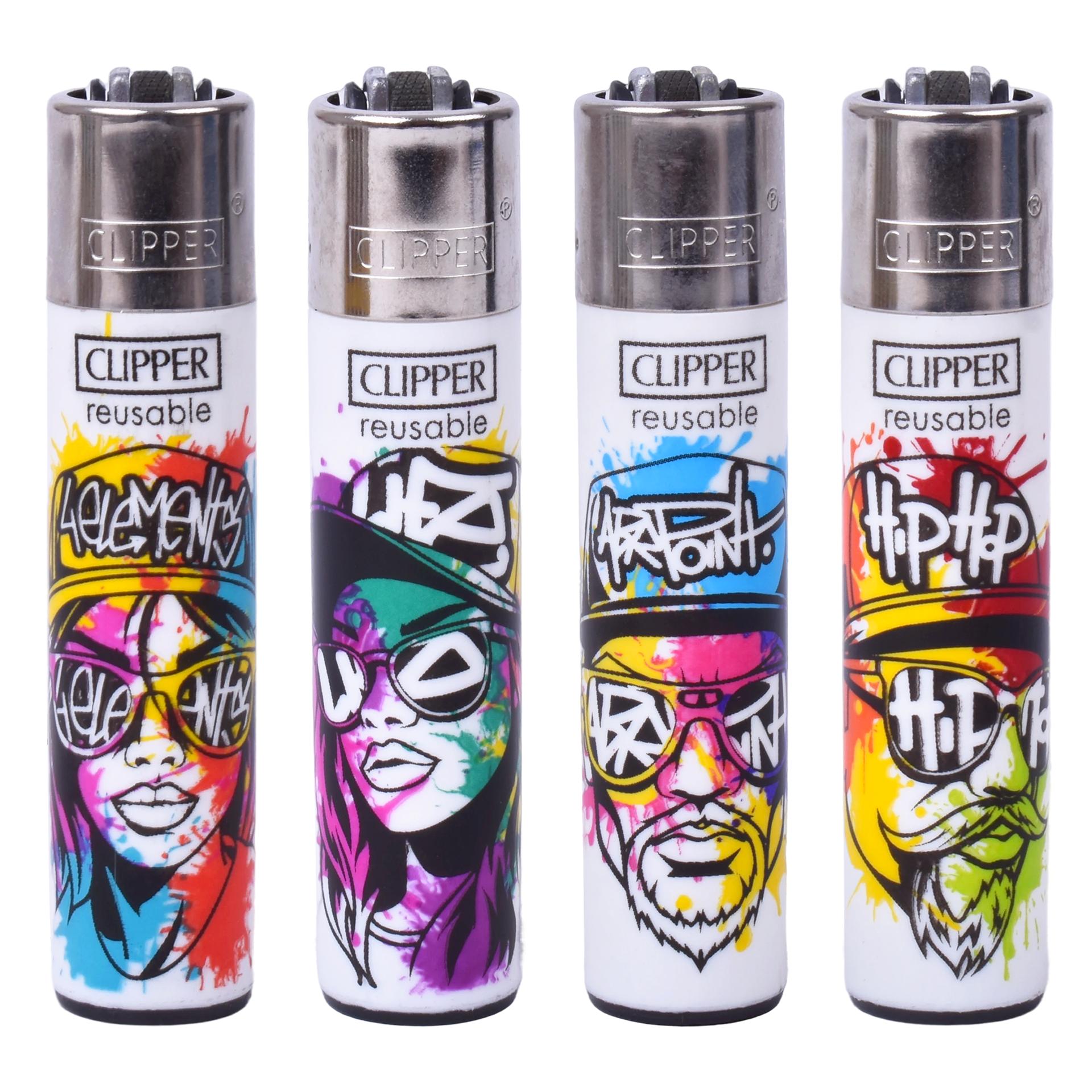 ISQUEIRO CLIPPER 48UN  REUT. GRAFFITI SOUL