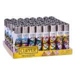 ISQUEIRO CLIPPER 48UN  REUT. GRAFFITI SOUL