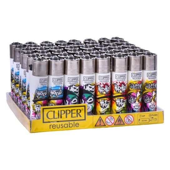 ISQUEIRO CLIPPER 48UN  REUT. GRAFFITI SOUL