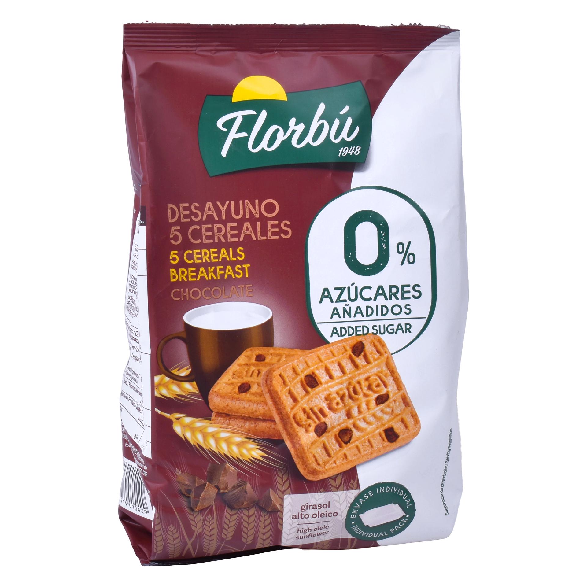 FLORBU 5 CEREAIS CHOCO 0%AÇUCAR FLORBU 5 CEREAIS CHOCO 0%AÇUCAR