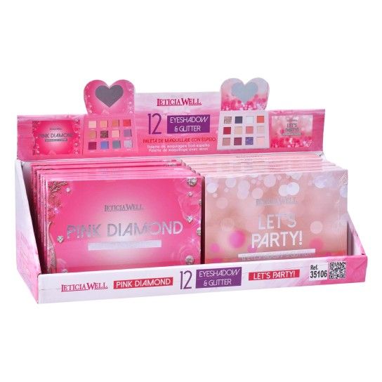 PALETA MAQUILHAGEM 12 CORES 12UN 44135 PALETA MAQUILHAGEM 12 CORES 12UN 44135