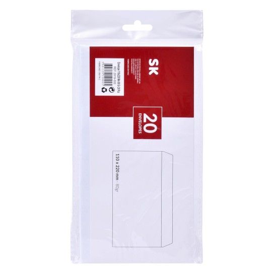 ENVELOPE 110X220 20UN 2919-000 CX120 ENVELOPE 110X220 20UN 2919-000 CX120
