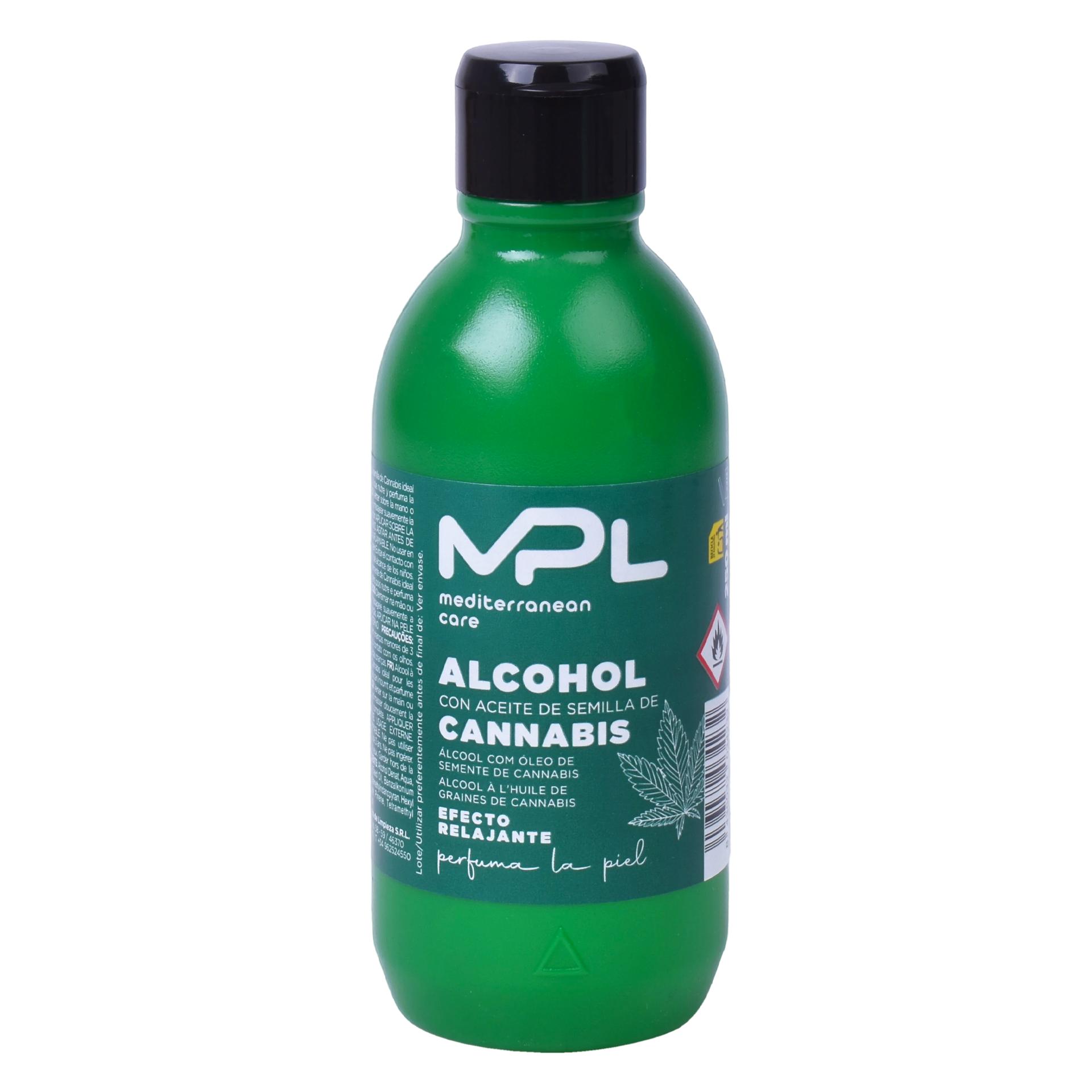 ALCOOL CANNABIS MPL 250ML ALCOOL CANNABIS MPL 250ML