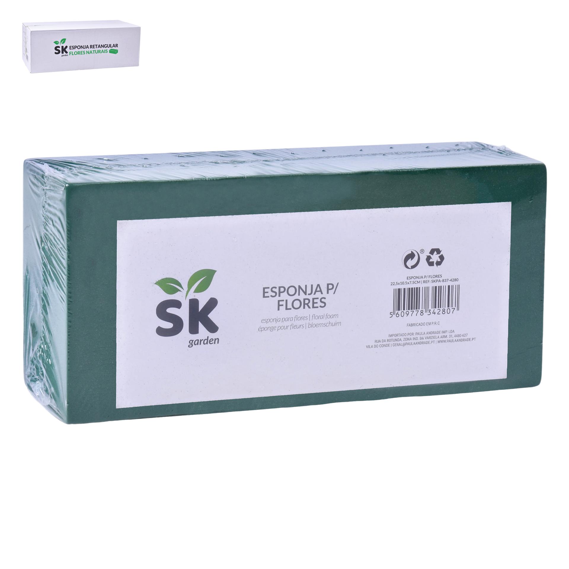 ESPONJA F 22,5X10,5X7,5 24U 837-4280 CX1